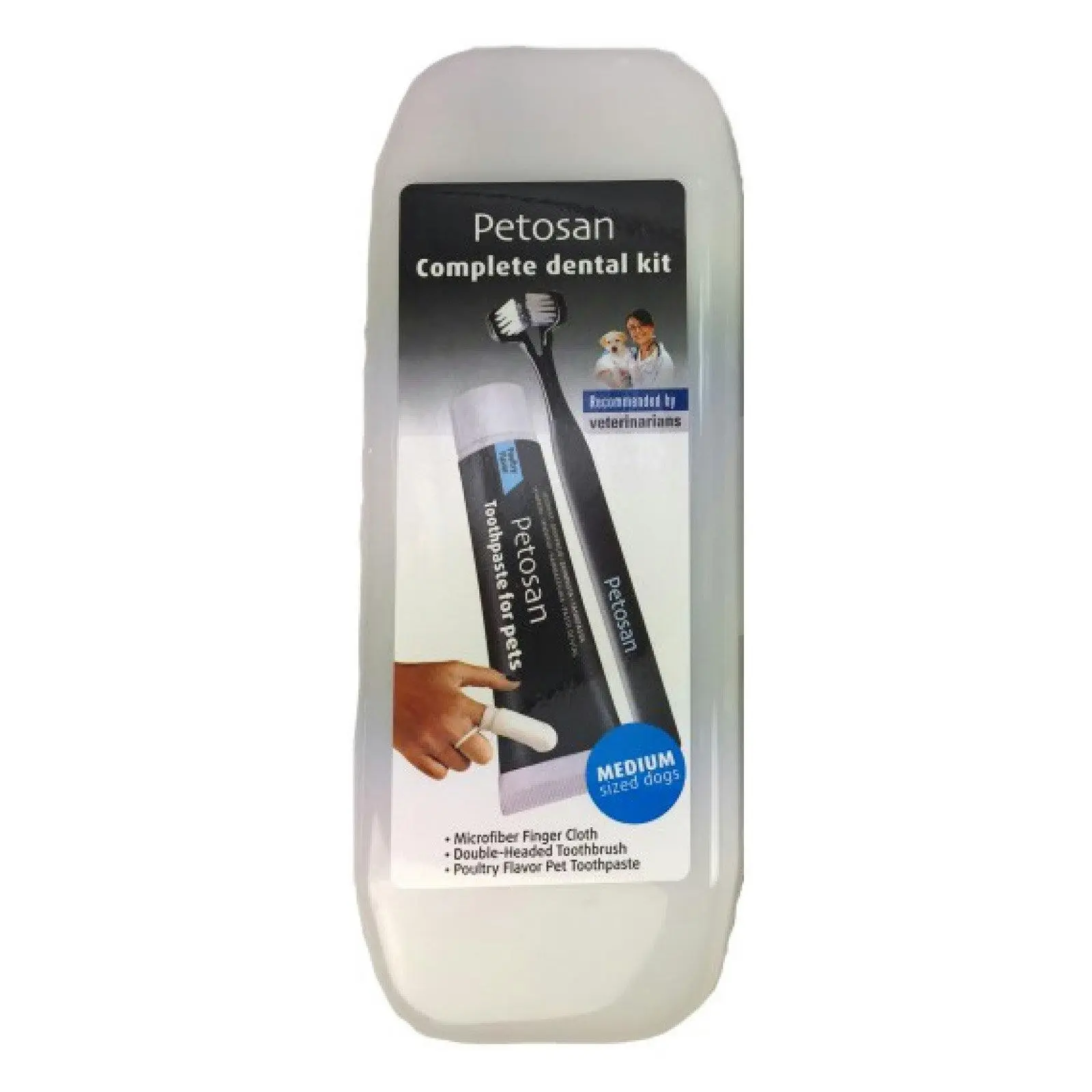 Petosan Complete Dental Kit Medium 1 Piece - Pets