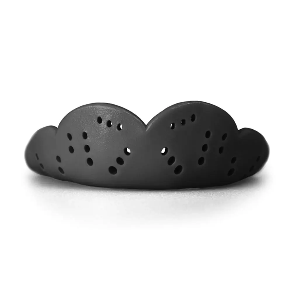 Sisu Max Mouth Guard Sports Teeth Protector Boxing Safety Gear Charcoal Black - Sports & Outdoor