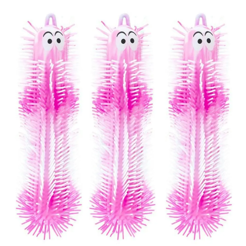 3x Pocket Money Fun 28cm Tutti Frutti Light Up Puffers Kids Sensory Toy Asst 3y+ - Hobbies