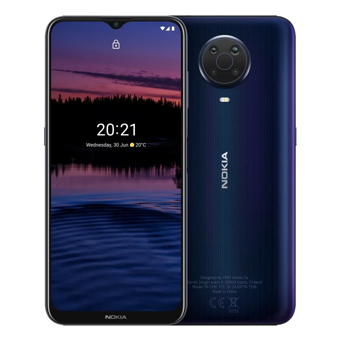 Nokia G20 (64GB/4GB, 48MP, Locked to Tel) - Dark Blue