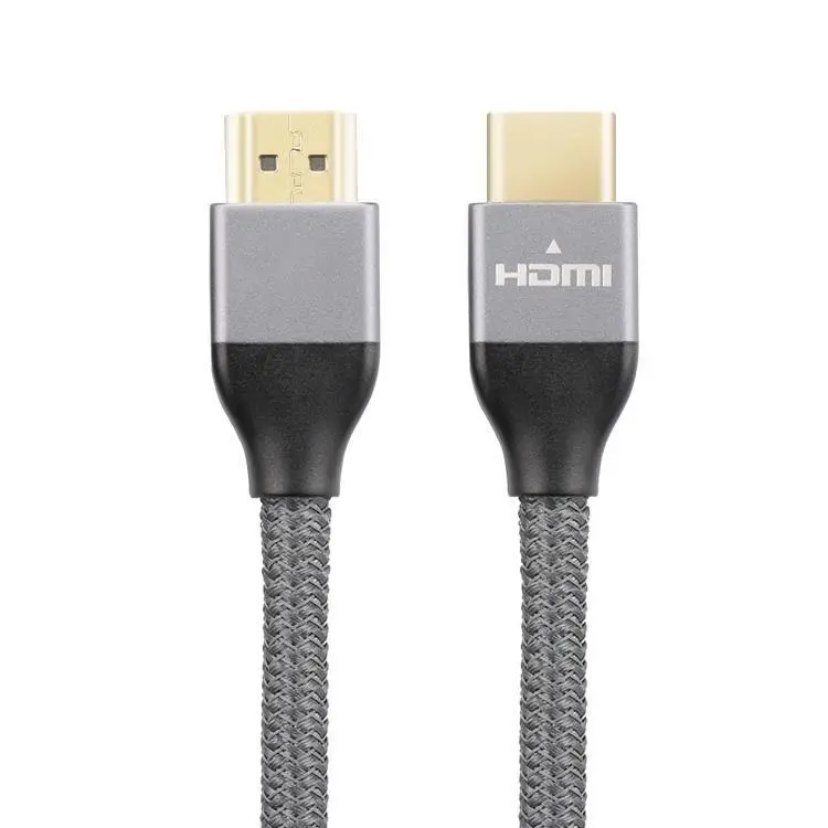 8Ware 3m Premium HDMI 2.0 Male Cable UHD 4K Connector w/ Ethernet For PC Grey - Electronics