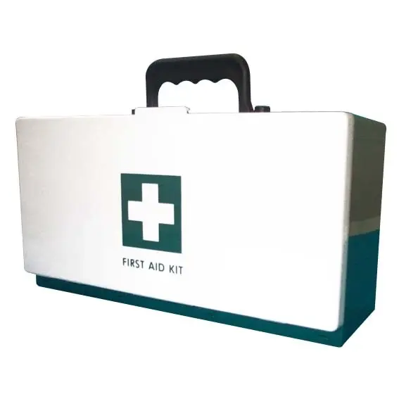 Livingstone First Aid Empty Plastic Case Medium 28.2 x 13 x 10.2 cm Green - Health