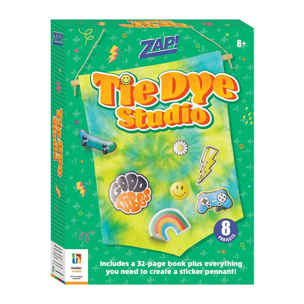 Zap! Extra Zap! Tie Dye Studio Art And Craft Activity Kit Hobby Project 8y+ - Hobbies
