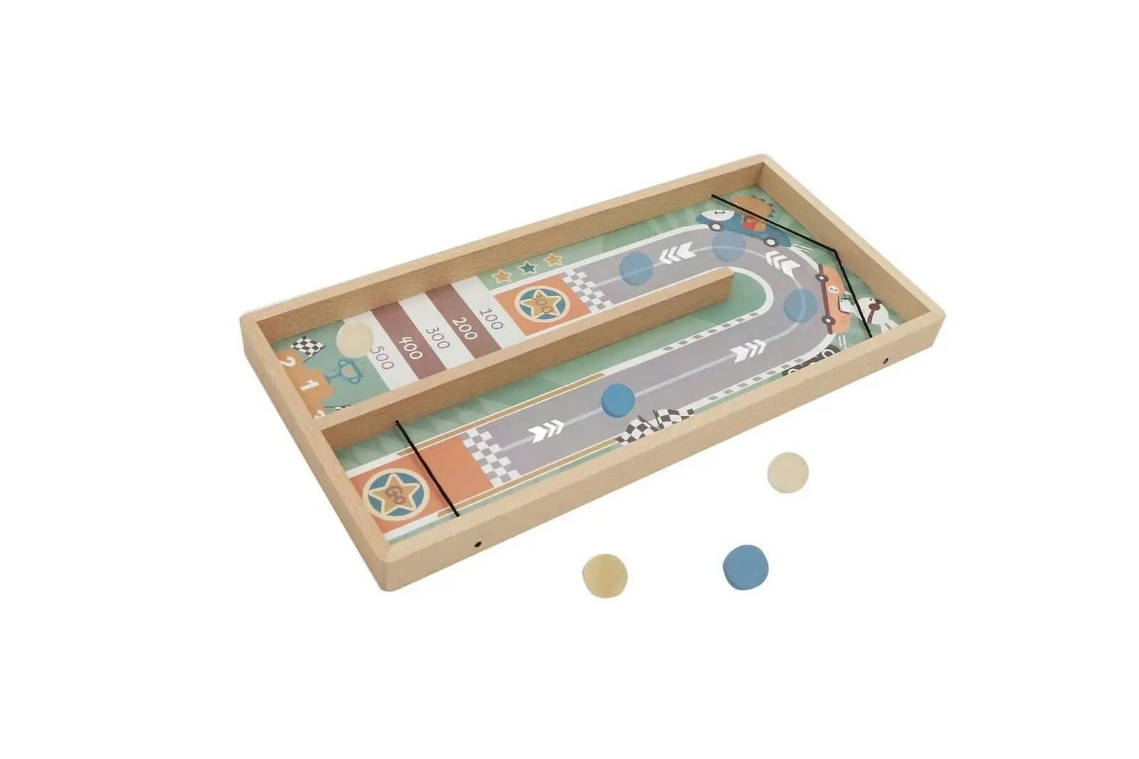 Kaper Kidz Wooden Sling Pinball 3+ Kids/Children Fun/Educational Table Game - Toys & Games