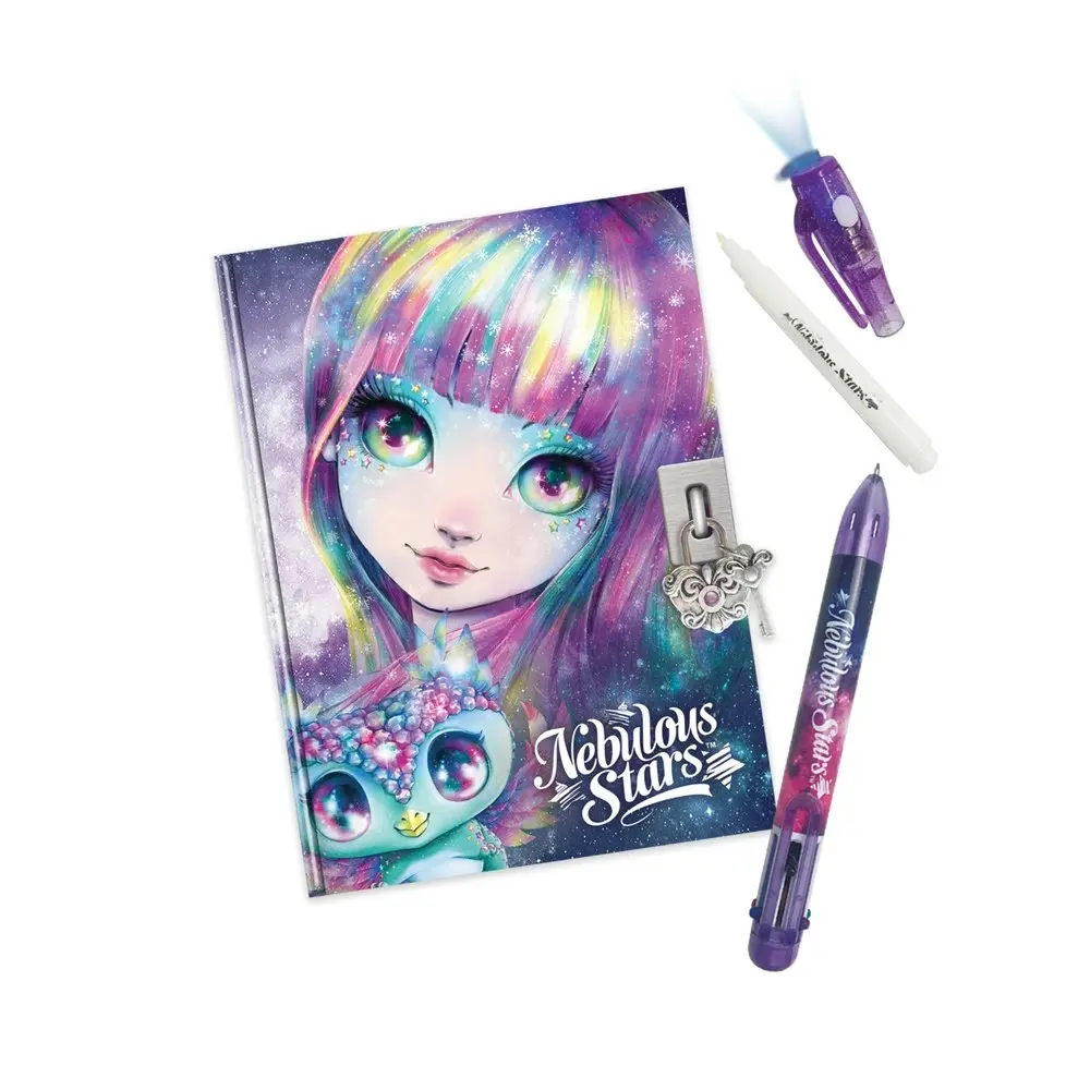Nebulous Stars Creative Sketchbook Kids Sticker/Pencil Writing Pad Nebulia 7+ - Hobbies