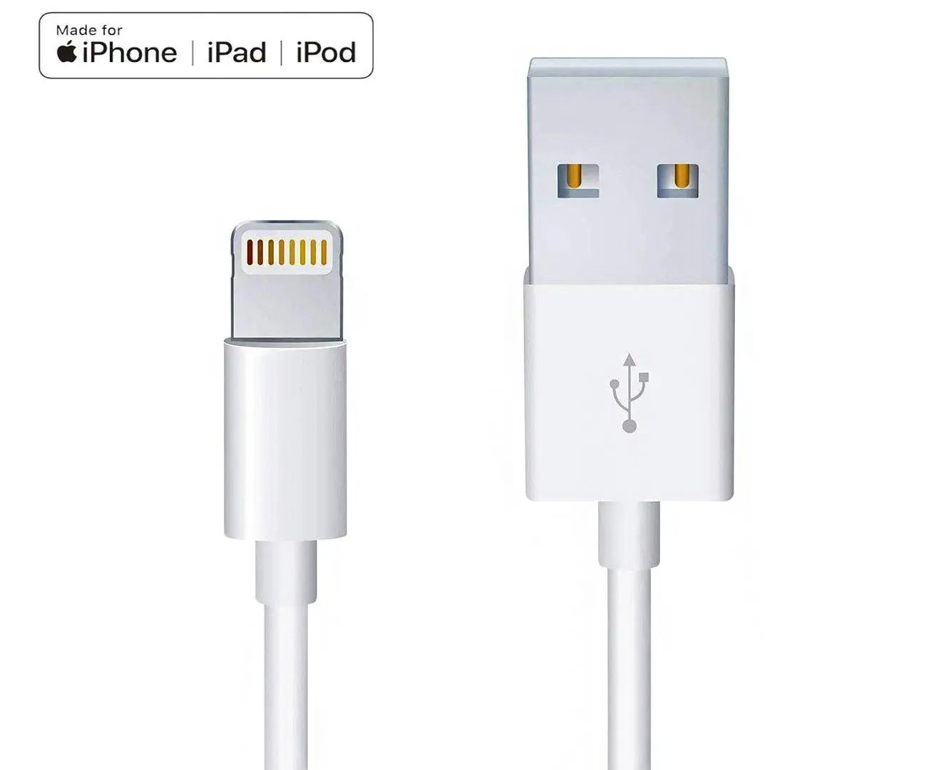 MFi Certified USB charging Cable Compatible iPhone and ipad - Electronics
