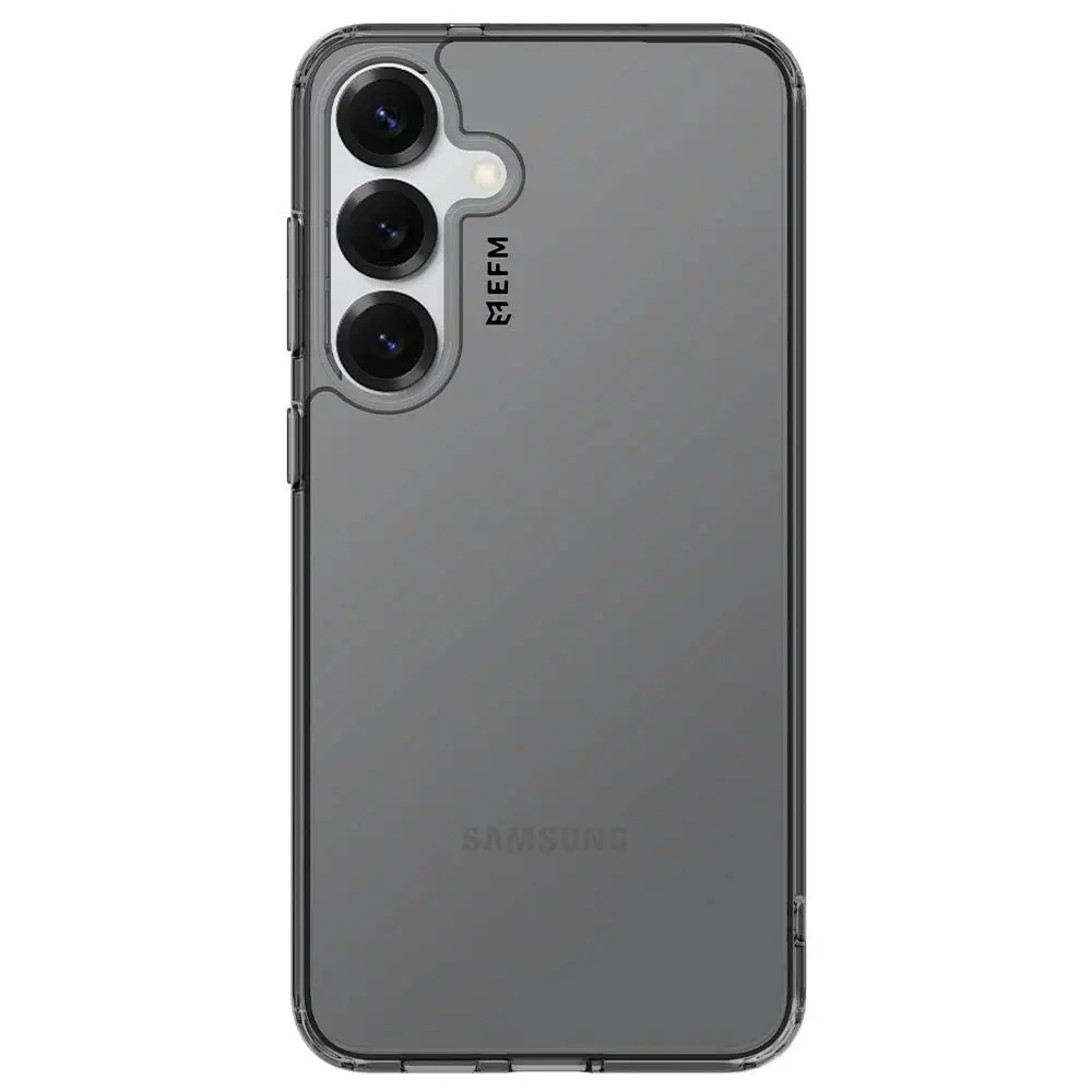 EFM Zurich Armour Case (Suits Galaxy S25) - Smoke / Black