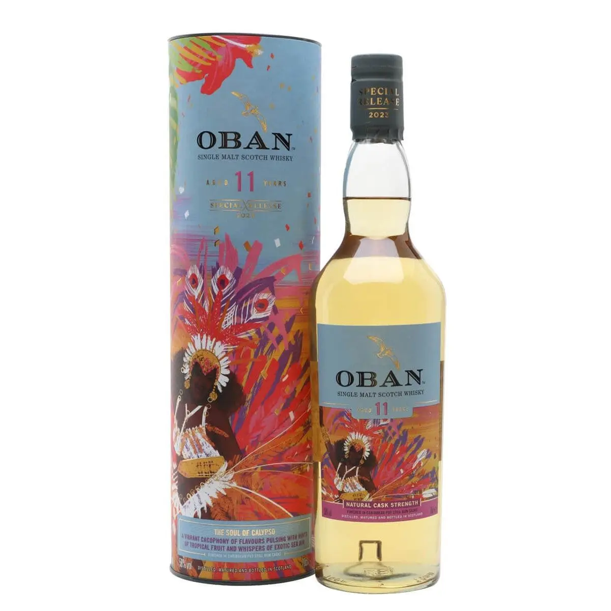 Oban "The Soul of Calypso" 11 Year Old Single Malt Scotch Whisky Special Release 2023 700ml - Alcohol