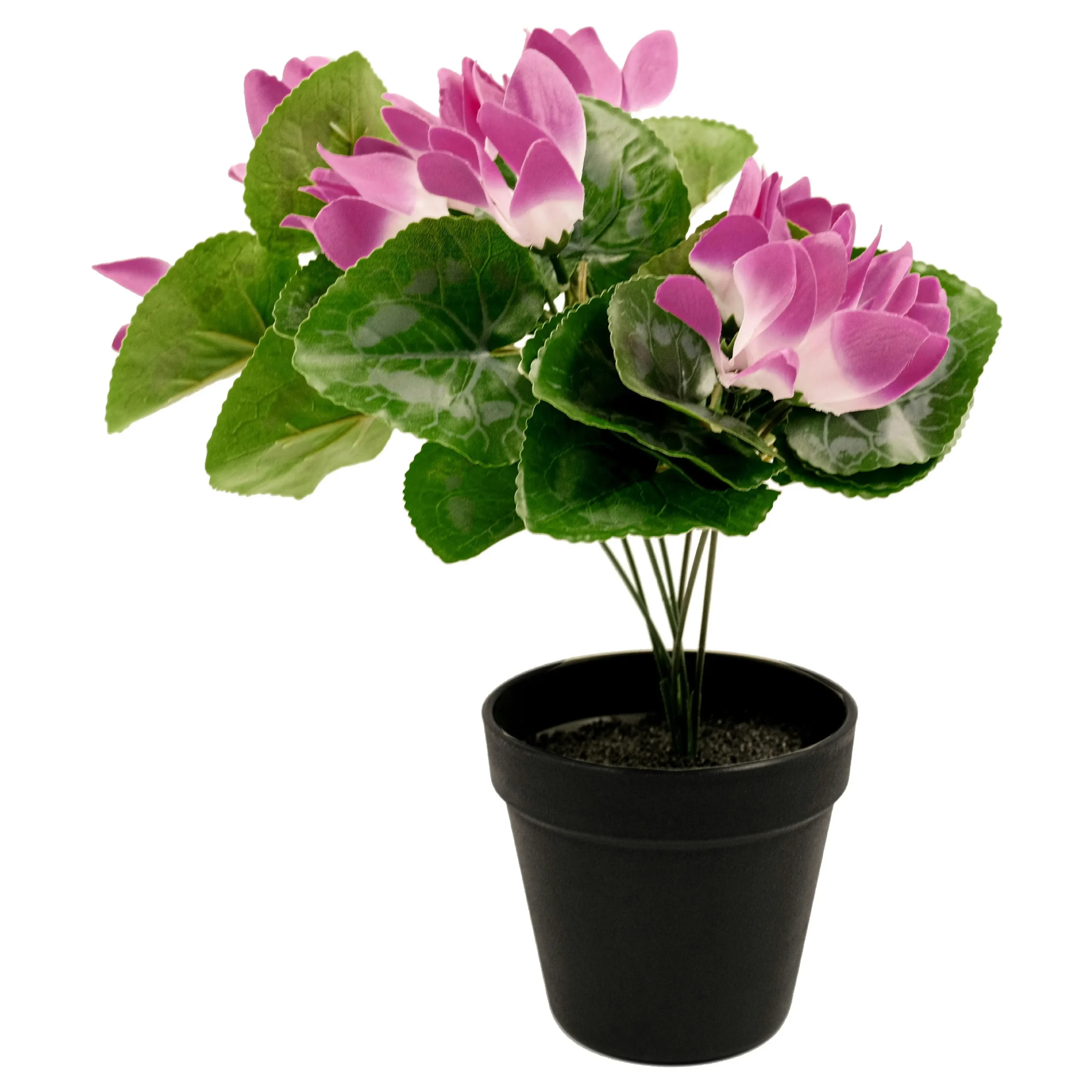 Artificial Cyclamen Plant - Lilac 40cm