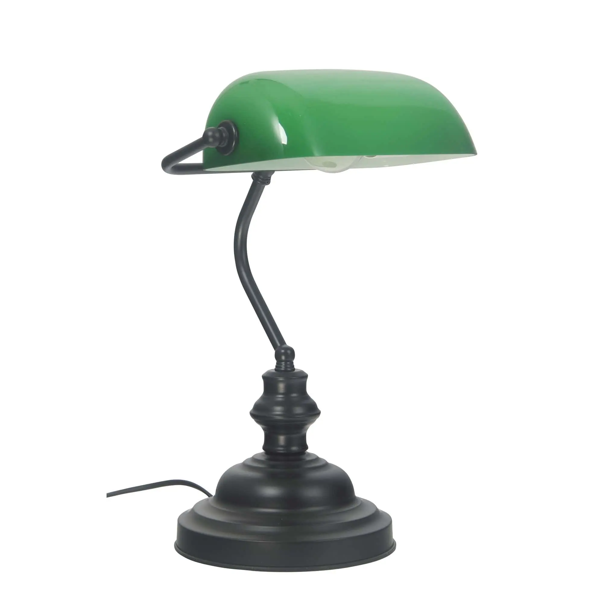 BANKERS TOUCH ON/OFF Touch Lamp Black - Home & Garden