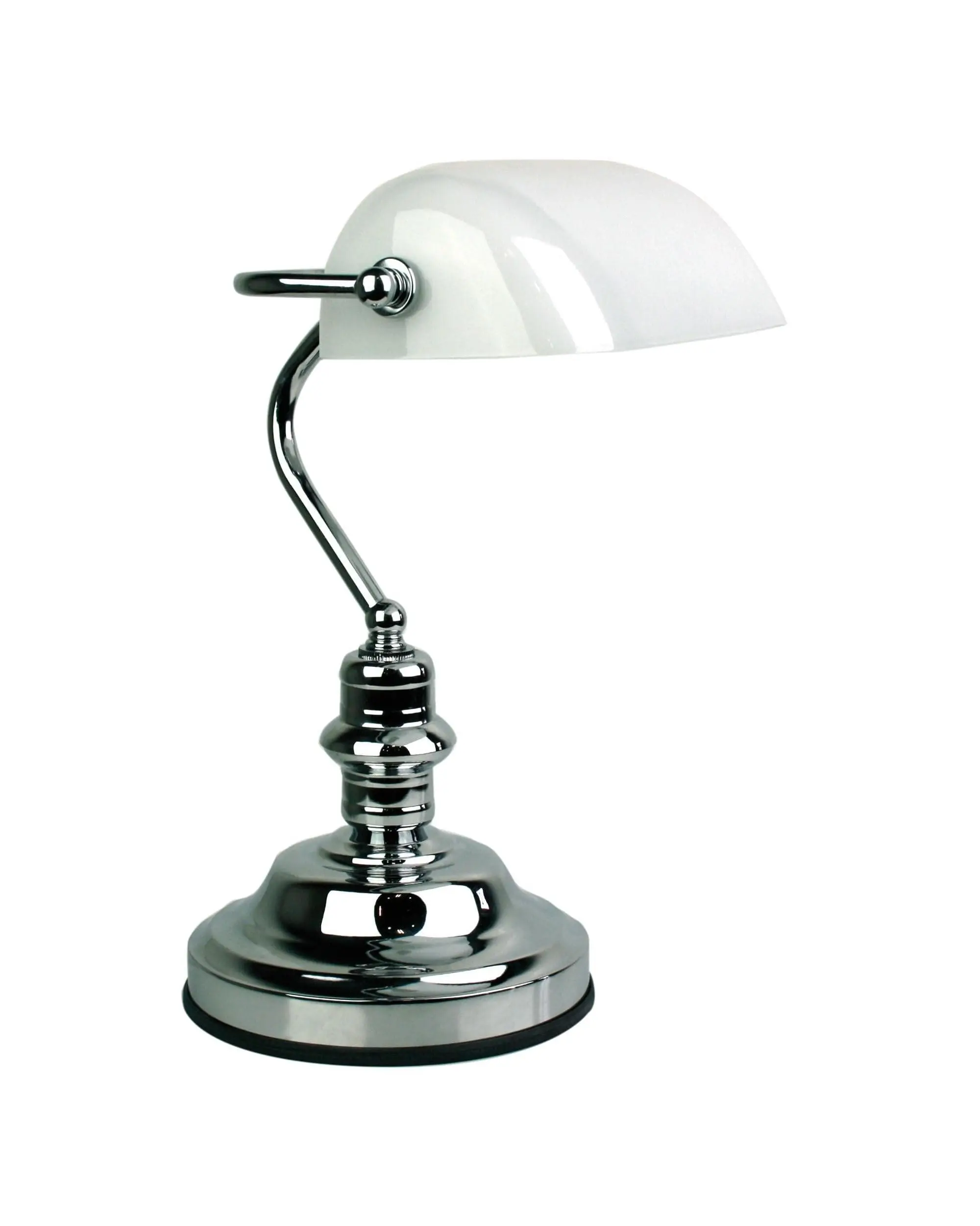 BANKERS TOUCH ON/OFF Touch Lamp Bright Chrome - Home & Garden