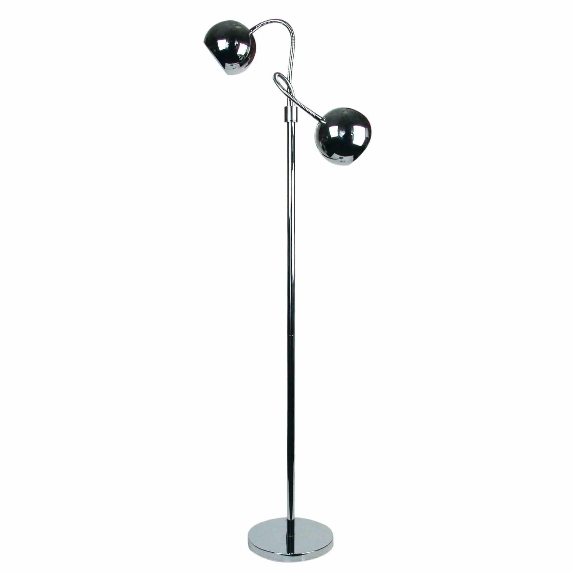 BOBO Twin Flexible Neck Chrome Finish - Home & Garden