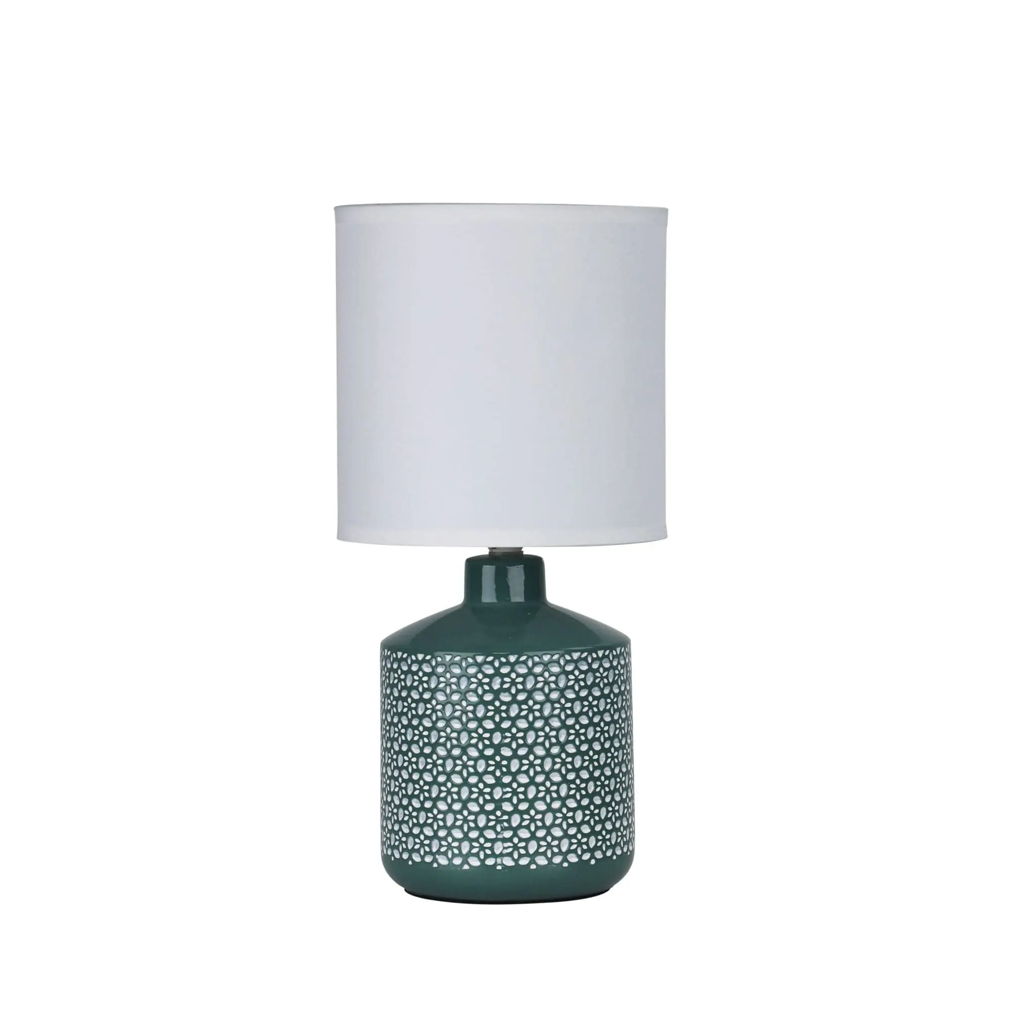 CELIA Green Ceramic Table Lamp - Home & Garden