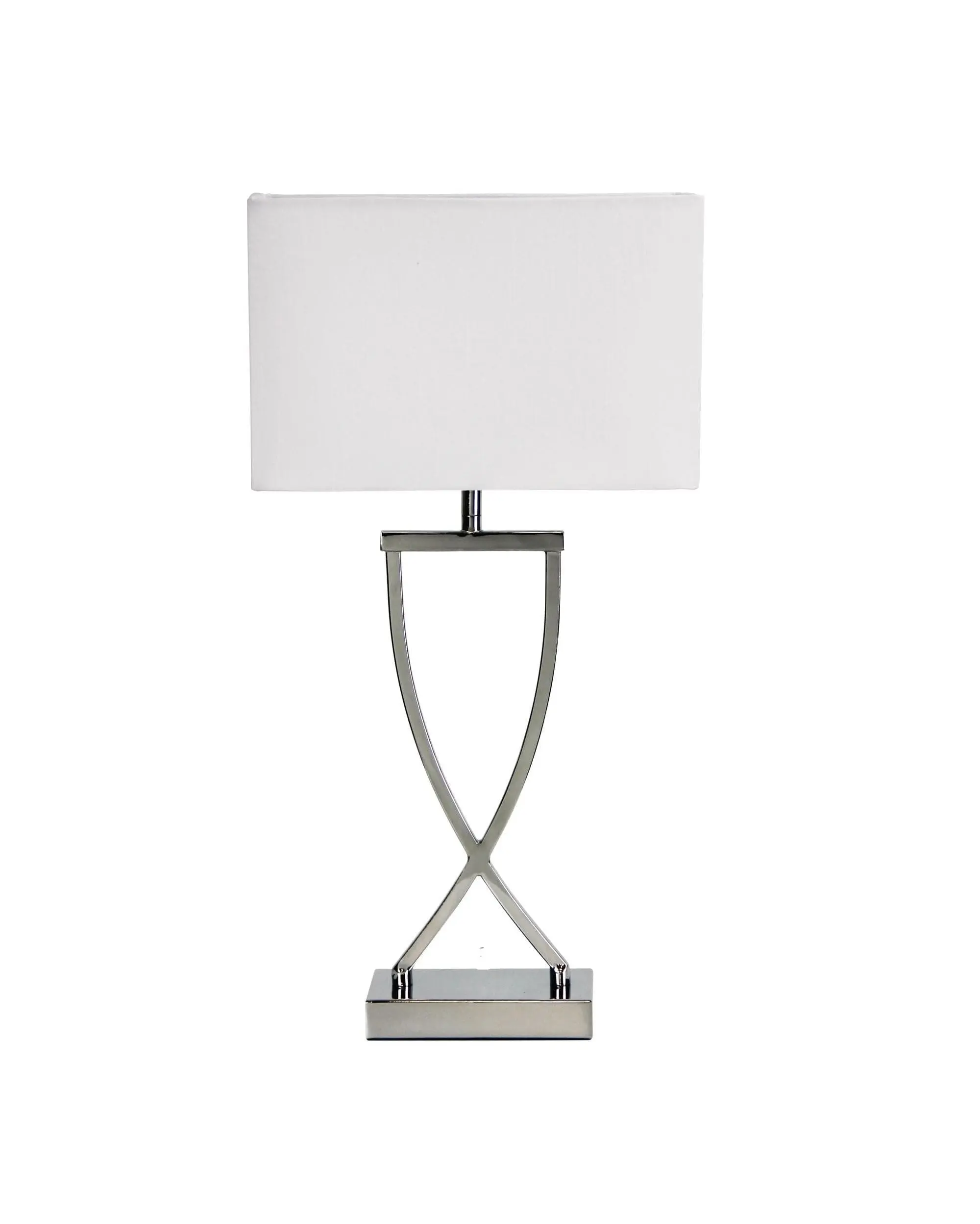 CHI Chrome Complete Bedside Lamp - Home & Garden