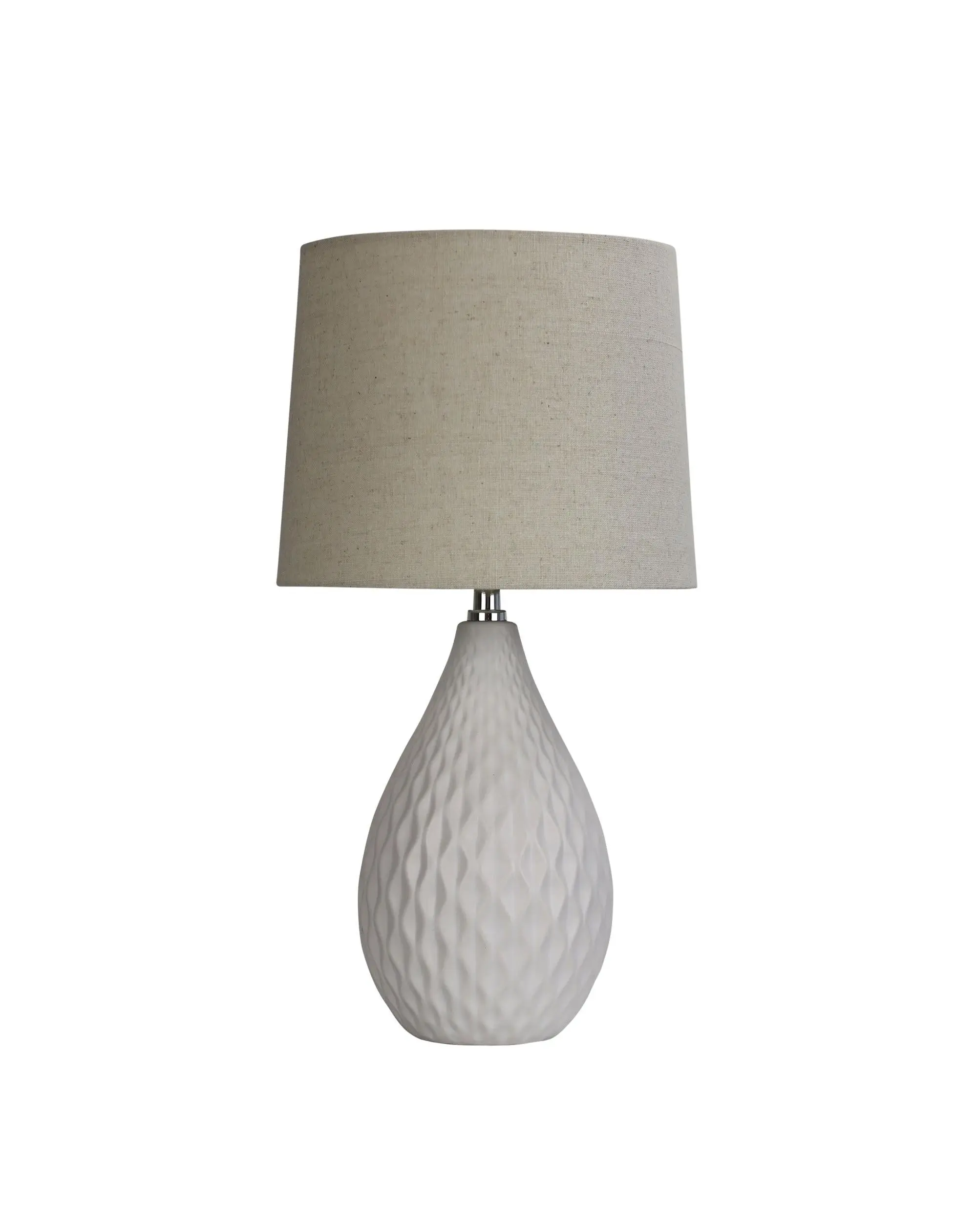 DANU Ceramic Table Lamp with Shade - Home & Garden