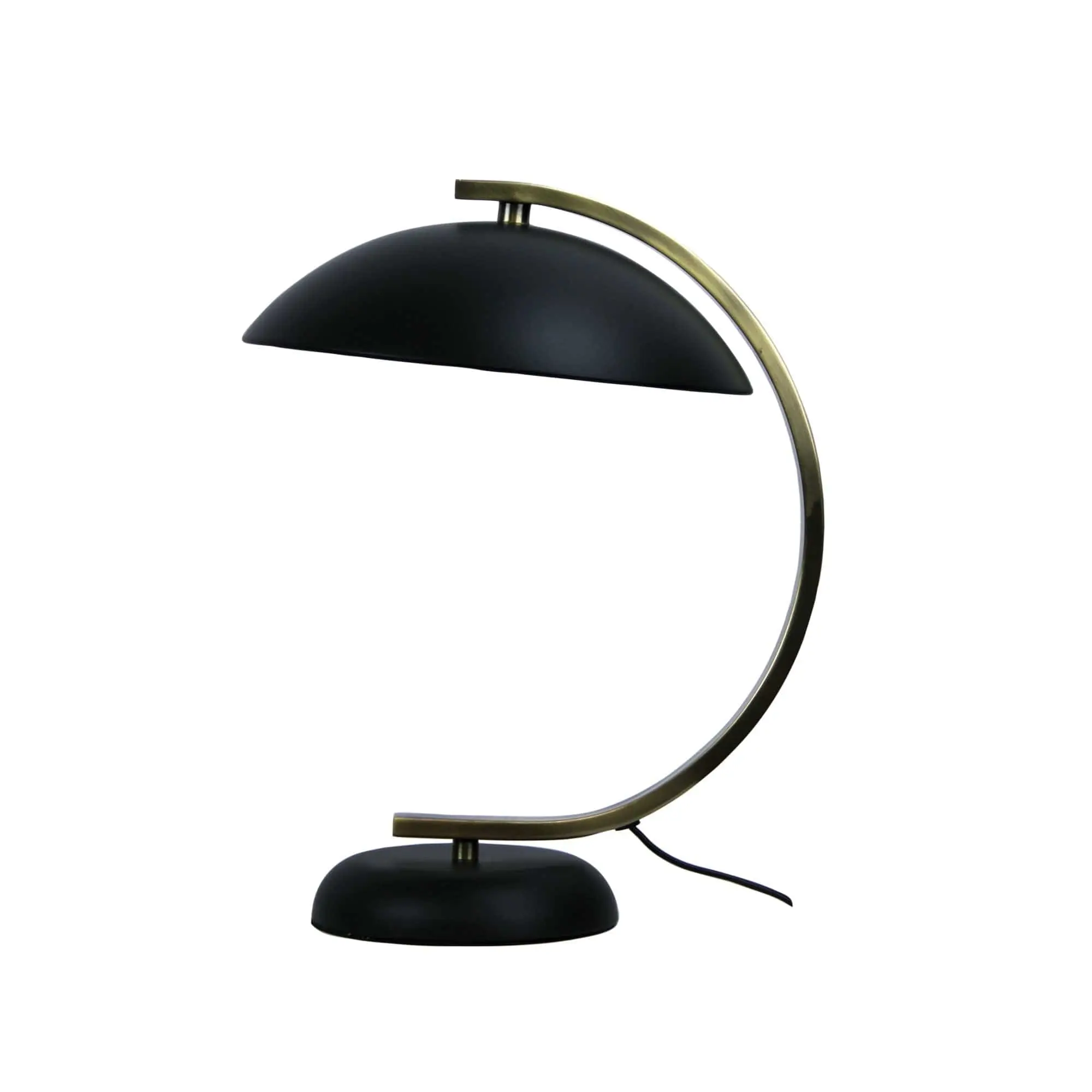 DECO Black Antique Brass Table Lamp - Home & Garden
