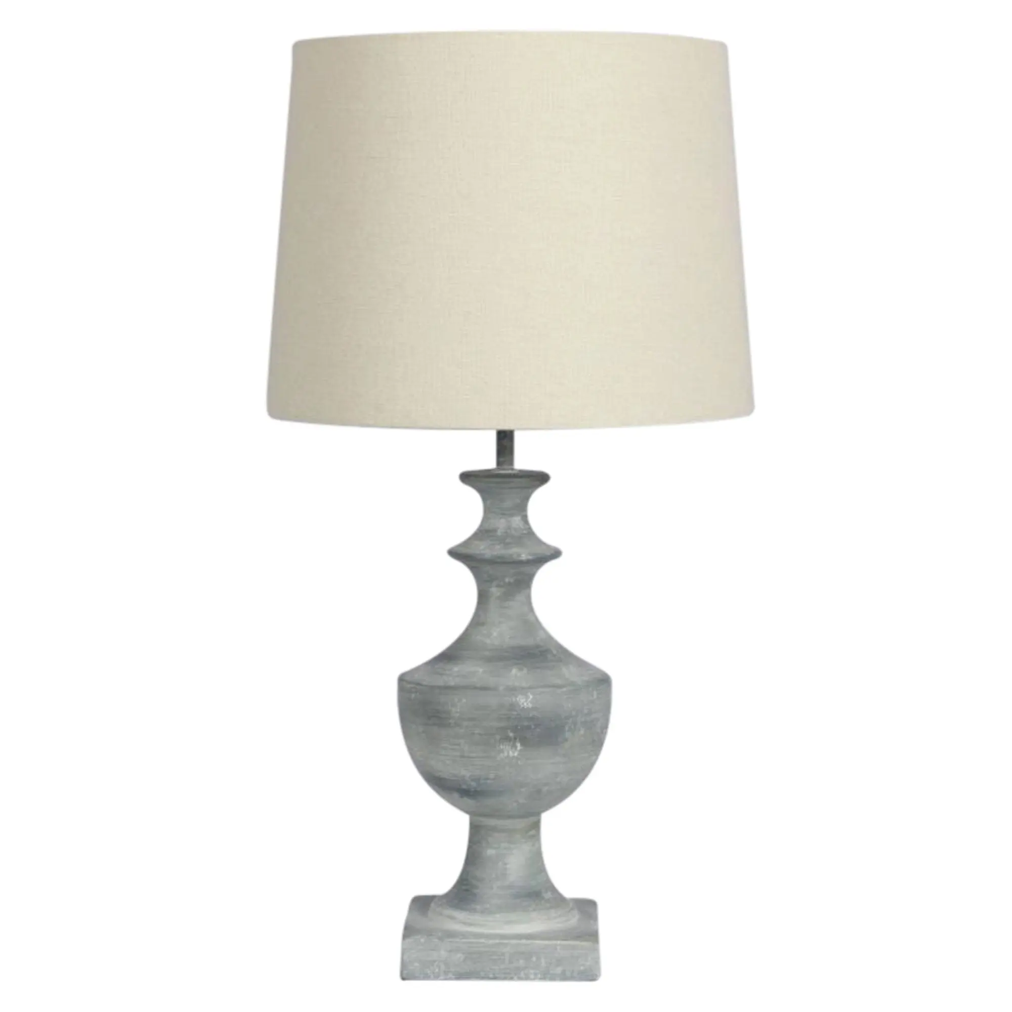 EXETER Complete Resin Table Lamp - Home & Garden