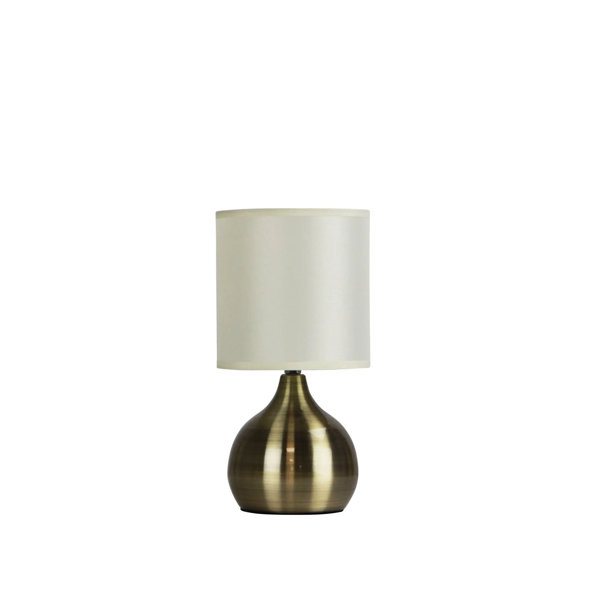 LOTTI ON / OFF Touch Lamp in Antique Brass Finish - Home & Garden