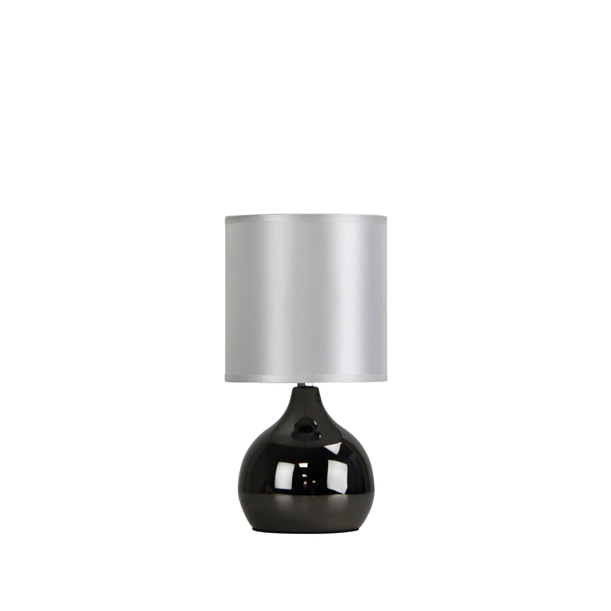 LOTTI ON / OFF Touch Lamp in Gunmetal Finish - Home & Garden