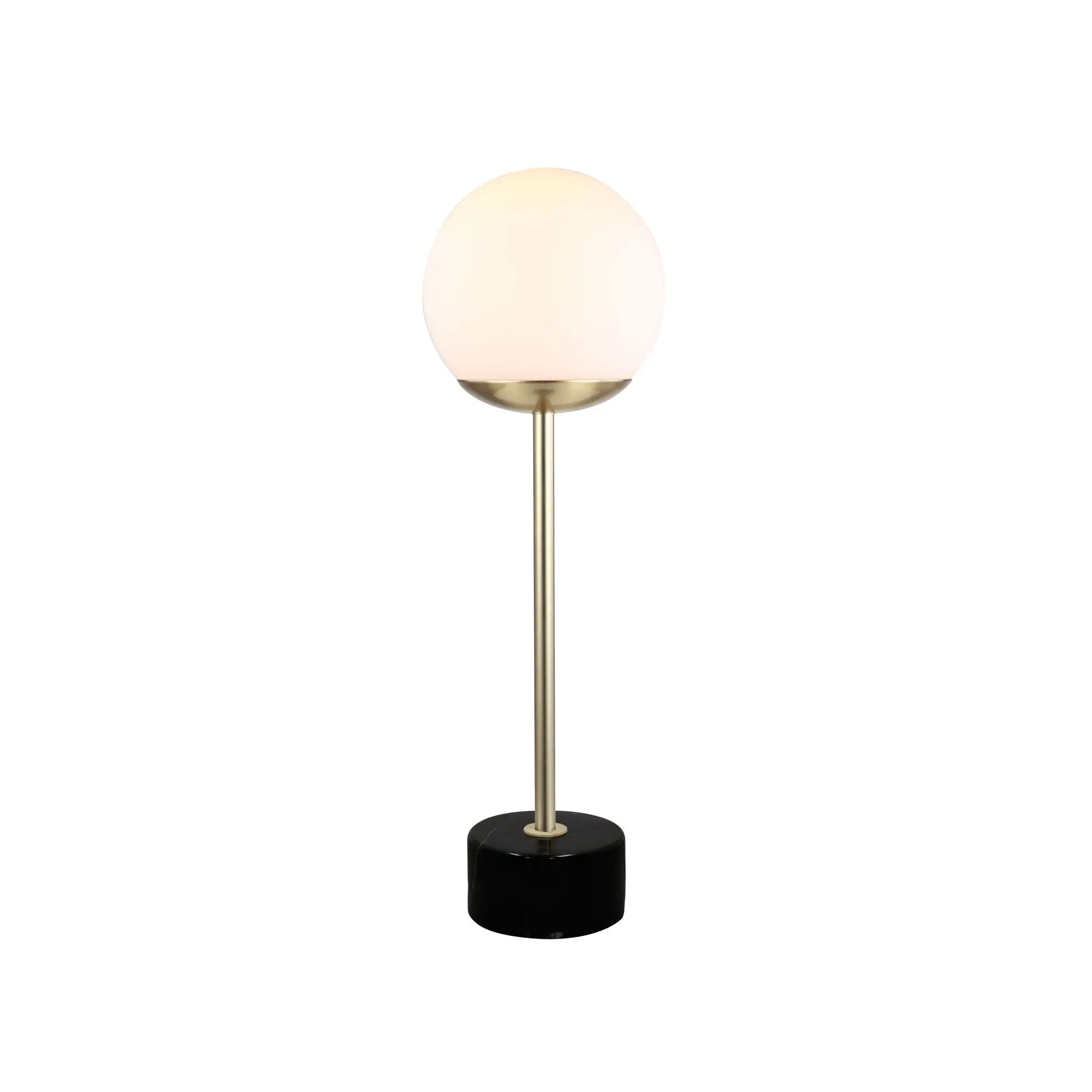 MILTON Classic Marble Art Deco Table Lamp - Home & Garden