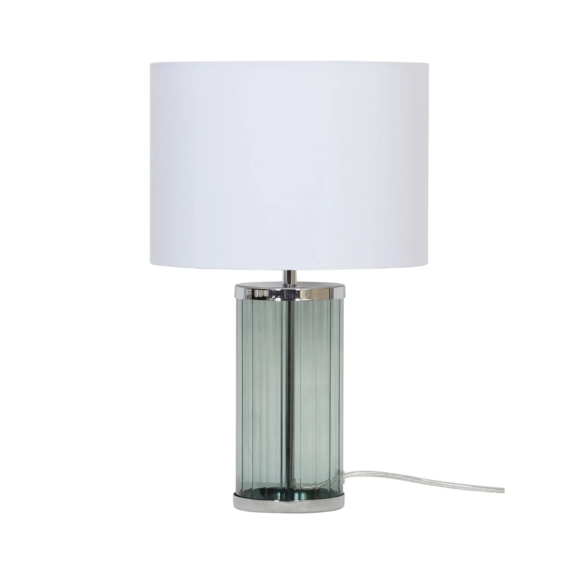 NIZIO GREEN Green Glass Table Lamp - Home & Garden