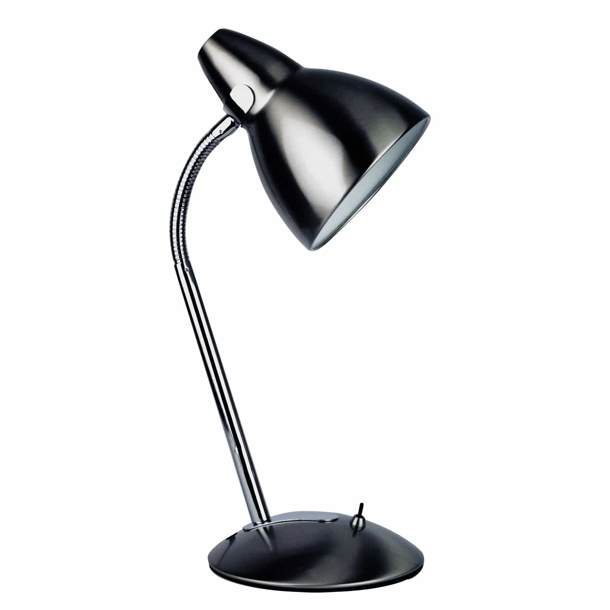 TRAX Classic Gooseneck Task Lamp Brushed Chrome - Home & Garden