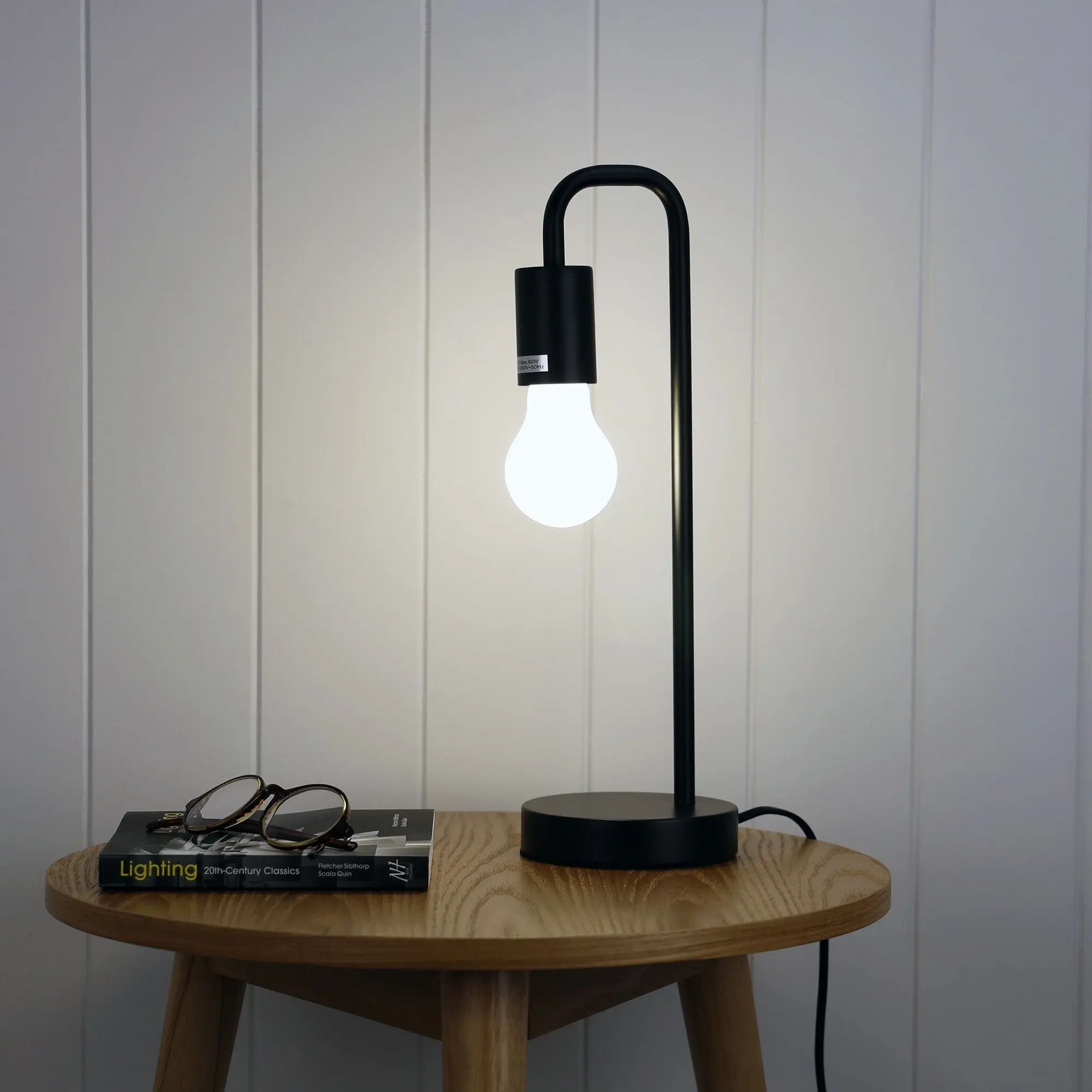 YORK Grey Table Lamp Base - Home & Garden