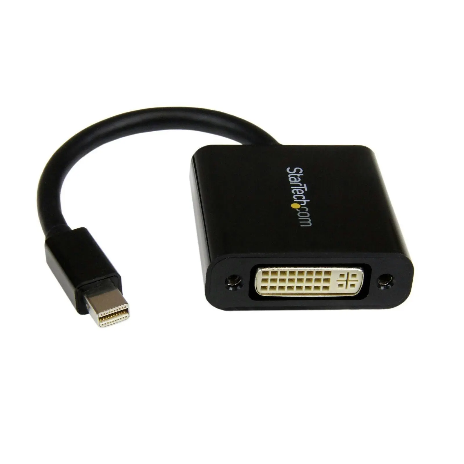 Star Tech Mini DisplayPort To DVI Video Adapter 1080p BLK For PC/Monitors/HDTV - Electronics