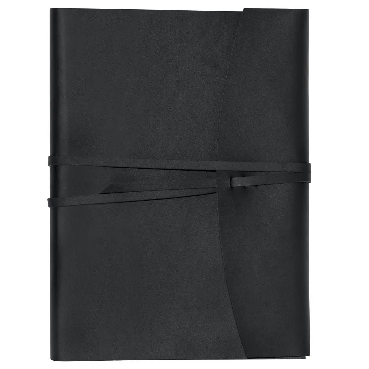 Scripto Premium Stylish A4 Wrap Home Office Meeting Writing Notes Journal Black