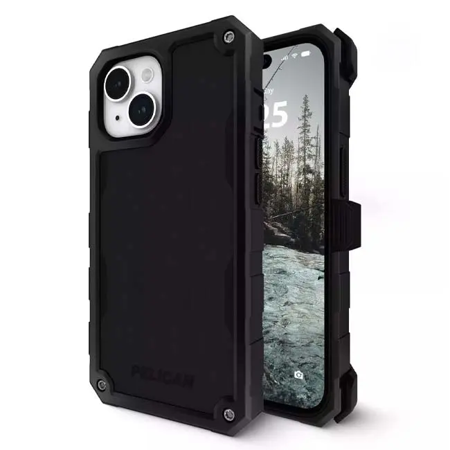 Pelican Shield Case (Suits iPhone 15) - Black