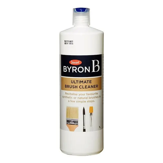 Jasart Byron Ultimate 1L Liquid Bottle Painting Art/Craft Brush Bristle Cleaner - Hobbies