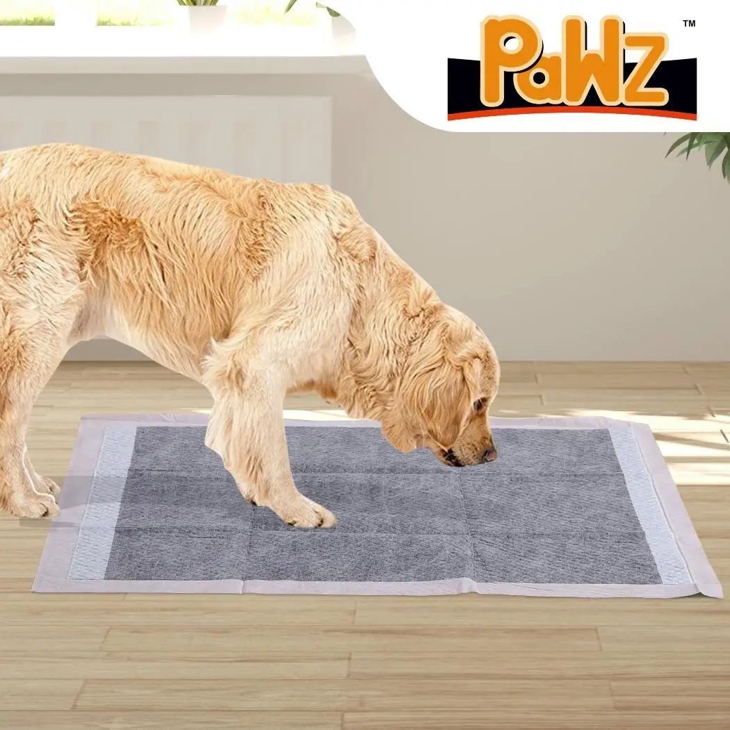 Pawz 100Pcs 60x60cm Charcoal Pet Puppy Dog Toilet Training Pads Ultra Absorbent - Pets
