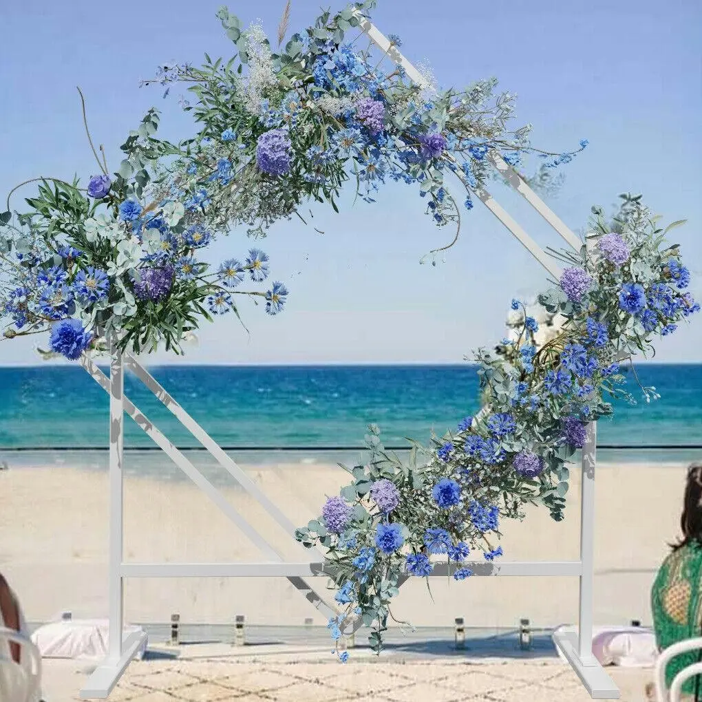 Rhombus Balloon Arch Wedding Backdrop Stand - Religious & Ceremonial