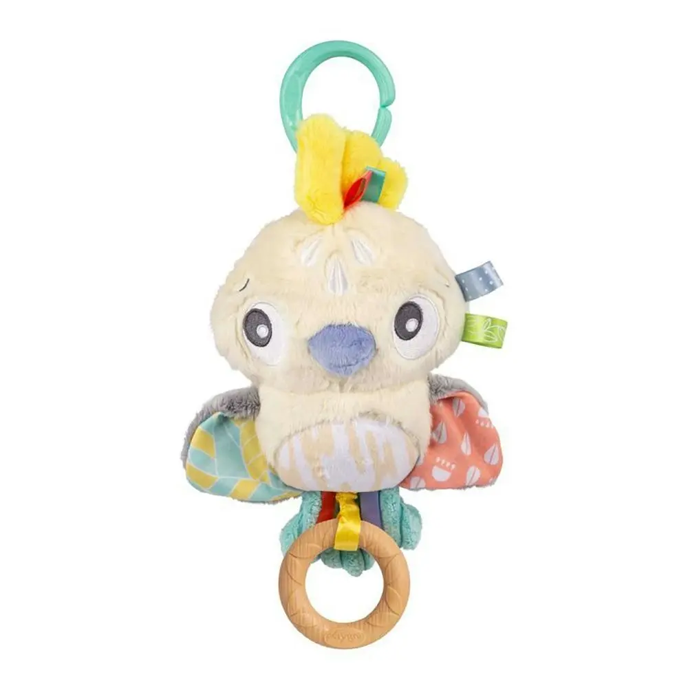 Playgro Fauna Friends Pullstring Cockatoo Animal Baby Sensory Fun Toy 0m+ - Toys & Games