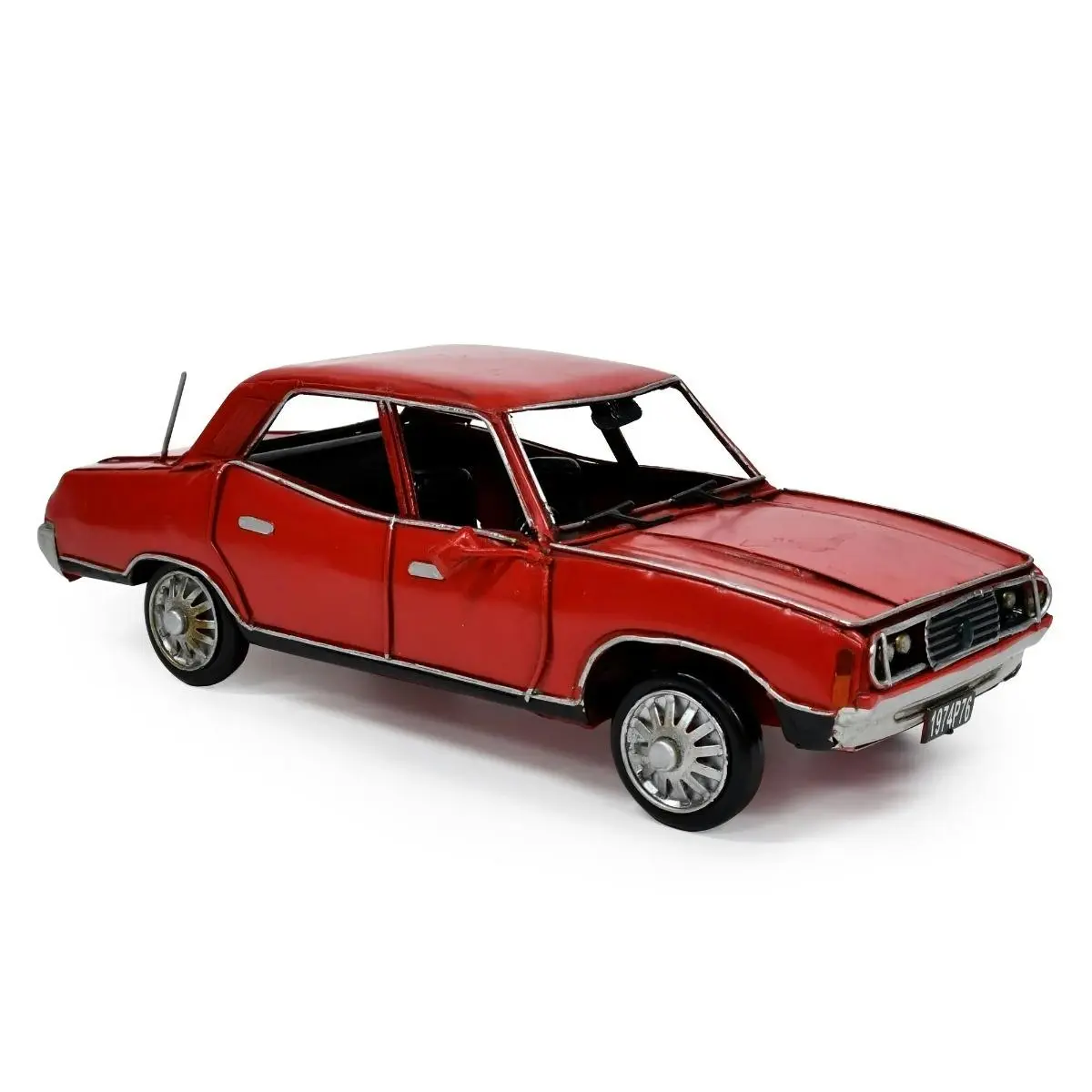 Boyle 26cm 1974 Leyland P76 Car Metal Handmade Ornament Red Vintage Home Decor - Toys & Games