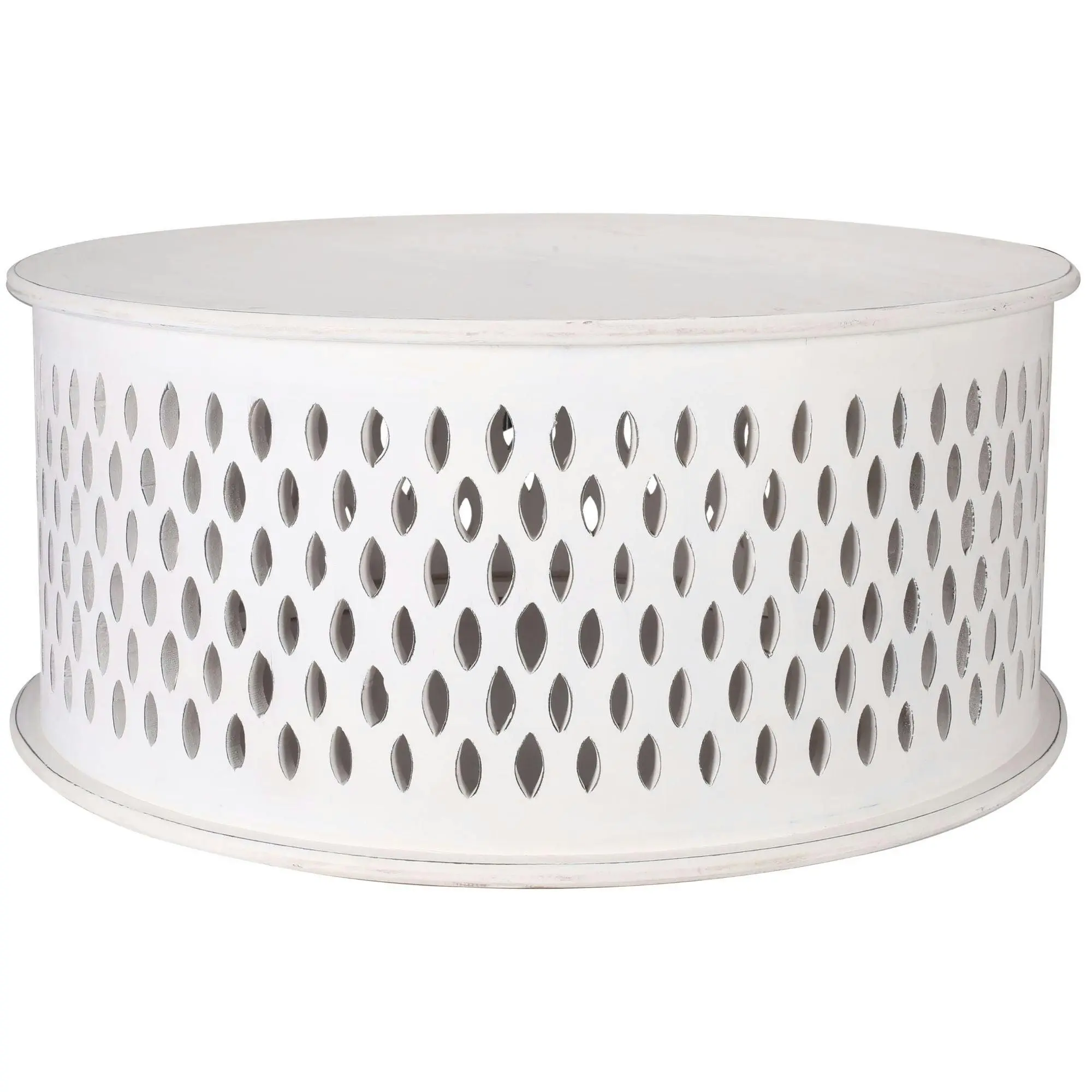 Pansy 80cm Coffee Table White - Furniture