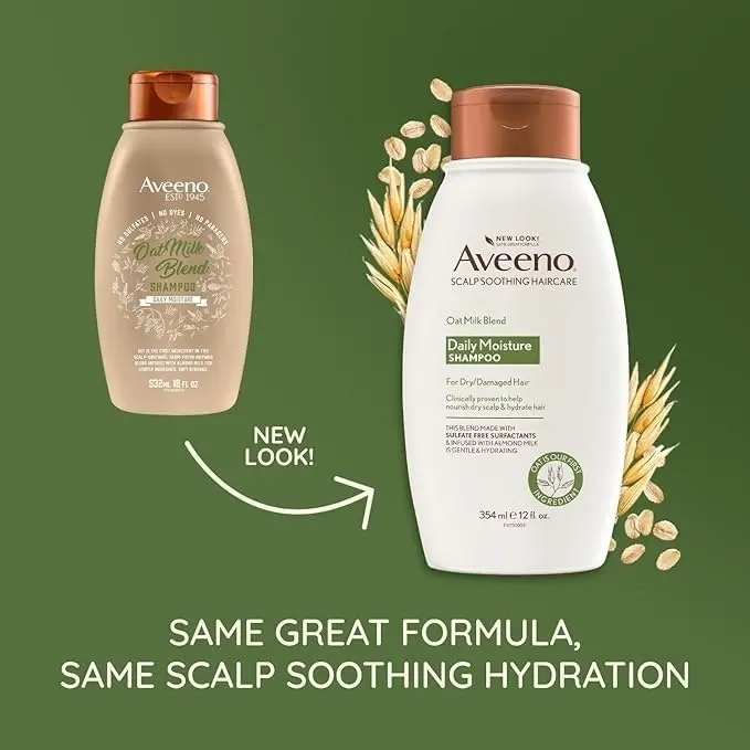 Aveeno Shampoo Oat Milk 354ml - Beauty
