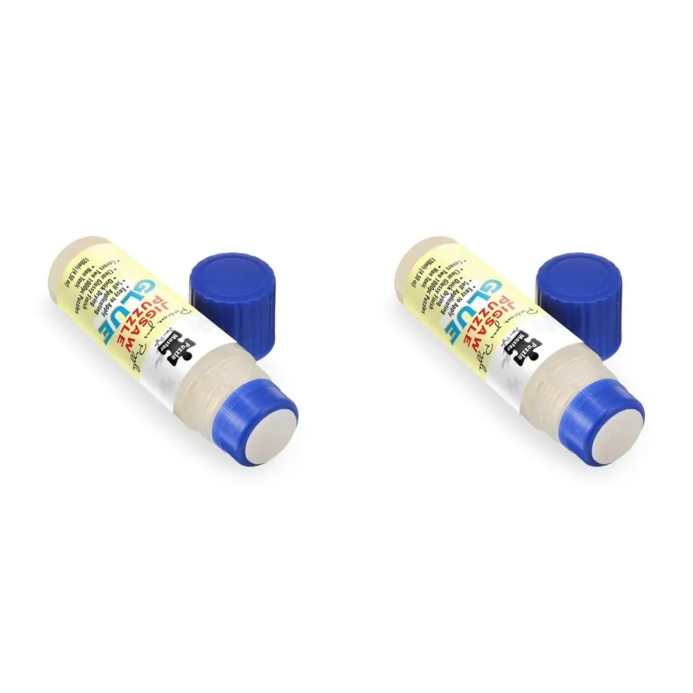 2x Puzzle Master 120ml Jigsaw Puzzle Glue Quick Dry Adhesive Stick Teens/Adults - Hobbies