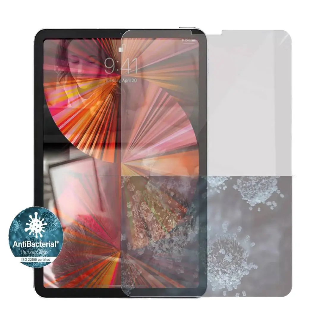 PanzerGlass CamSlider Screen Protector for iPad Pro 11(2018/2020/2021) / iPad Air (2020) - Electronics