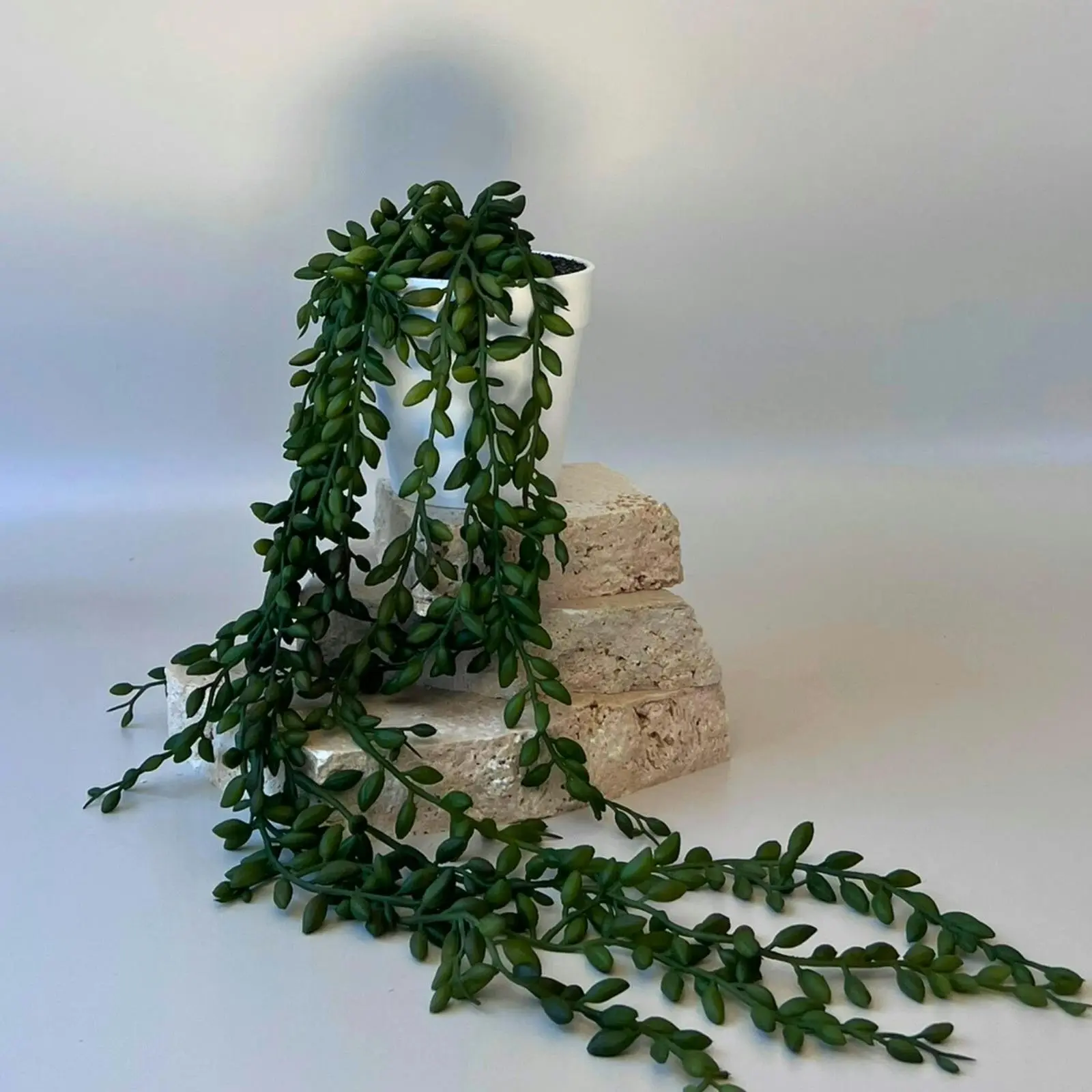 Artificial Trailing Plant - String of Pearls 55cm