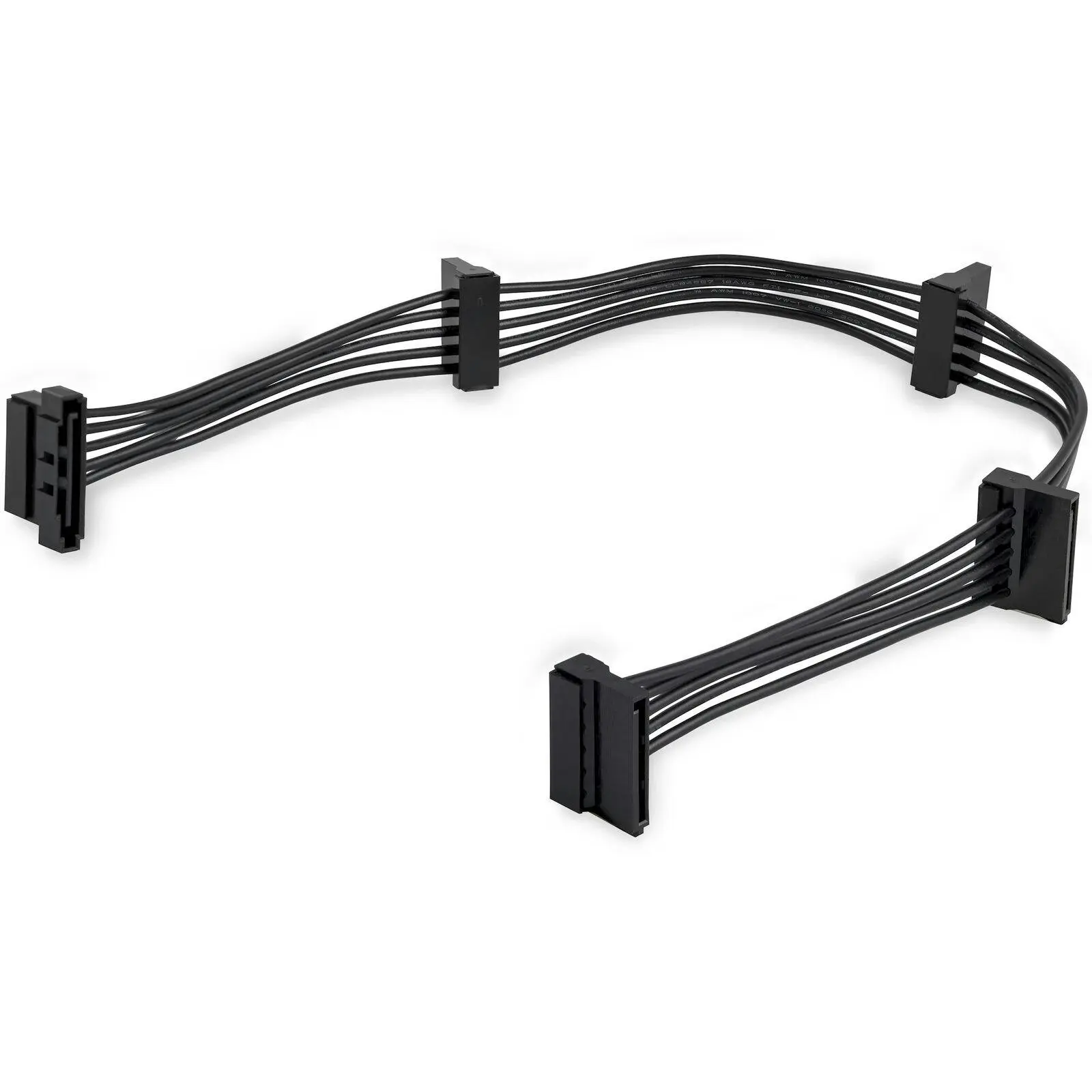 Star Tech 40cm 4x SATA Power Splitter Adapter Cable For Hard Drive/SSD/DVD Drive - Electronics