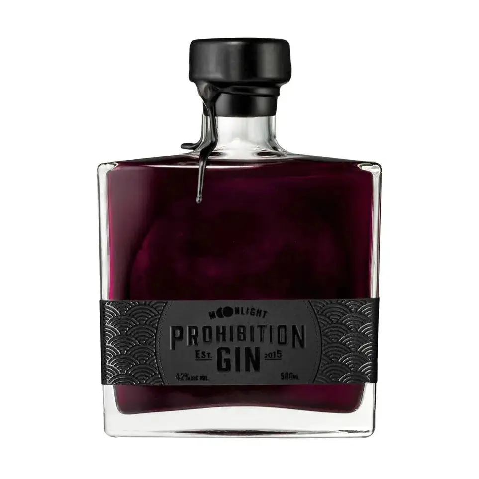 Prohibition Moonlight Gin 42% 500ml - Alcohol
