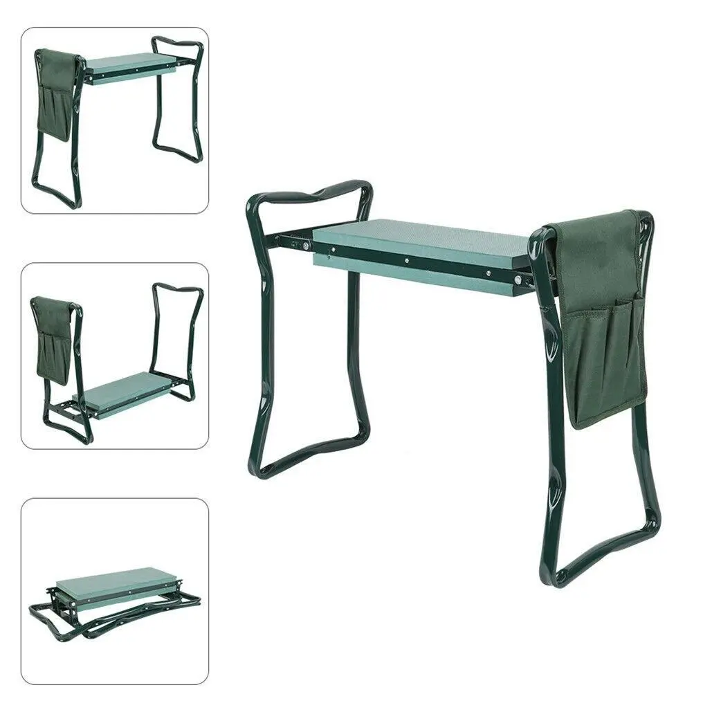 Heavy Duty Upgraded Garden Kneeler and Seat with Thicken & Widen Soft Kneeling Pad - Home & Garden