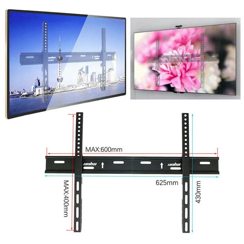 VESA Compatible TV Wall Mount for 26-72" Screens (Samsung, Sony, LG, etc.)