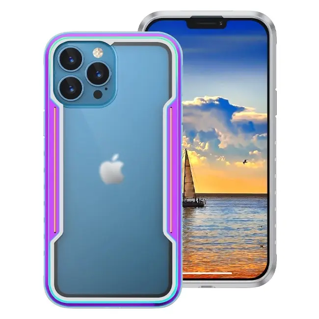 Soka Metal Case (Suits iPhone 16 Pro Max) - Rainbow