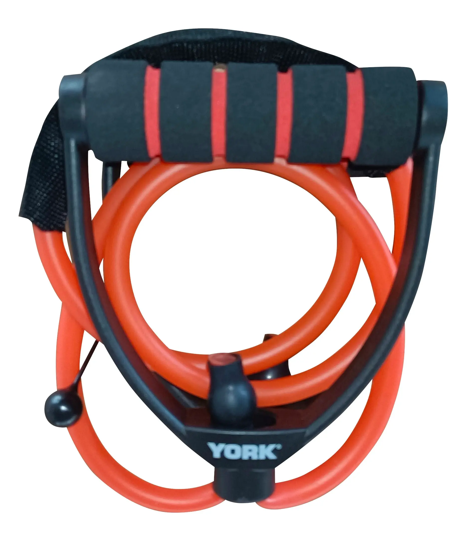 York Fitness Adjustable Resistance Tube (Medium) - Sports & Outdoor