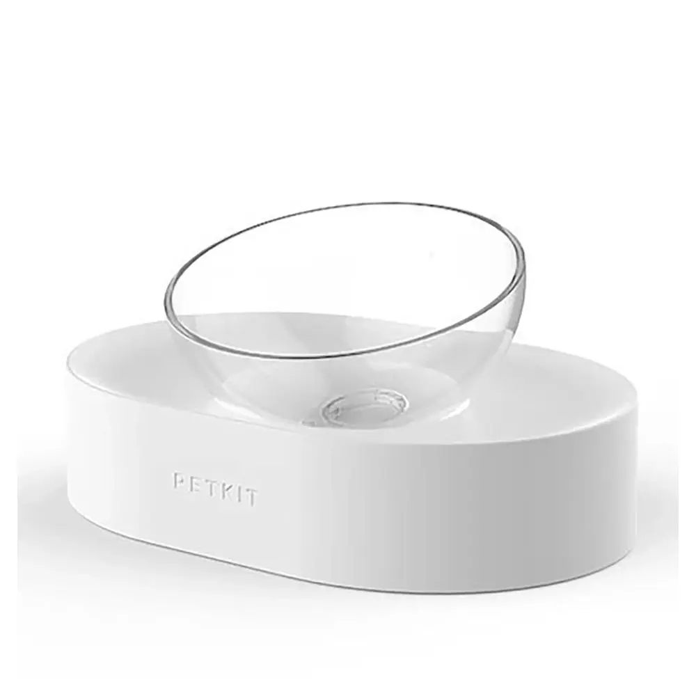 Petkit Fresh Nano Adjustable Single Cat/Dog/Pet Feeding Bowl Set Feeder Clear - Pets