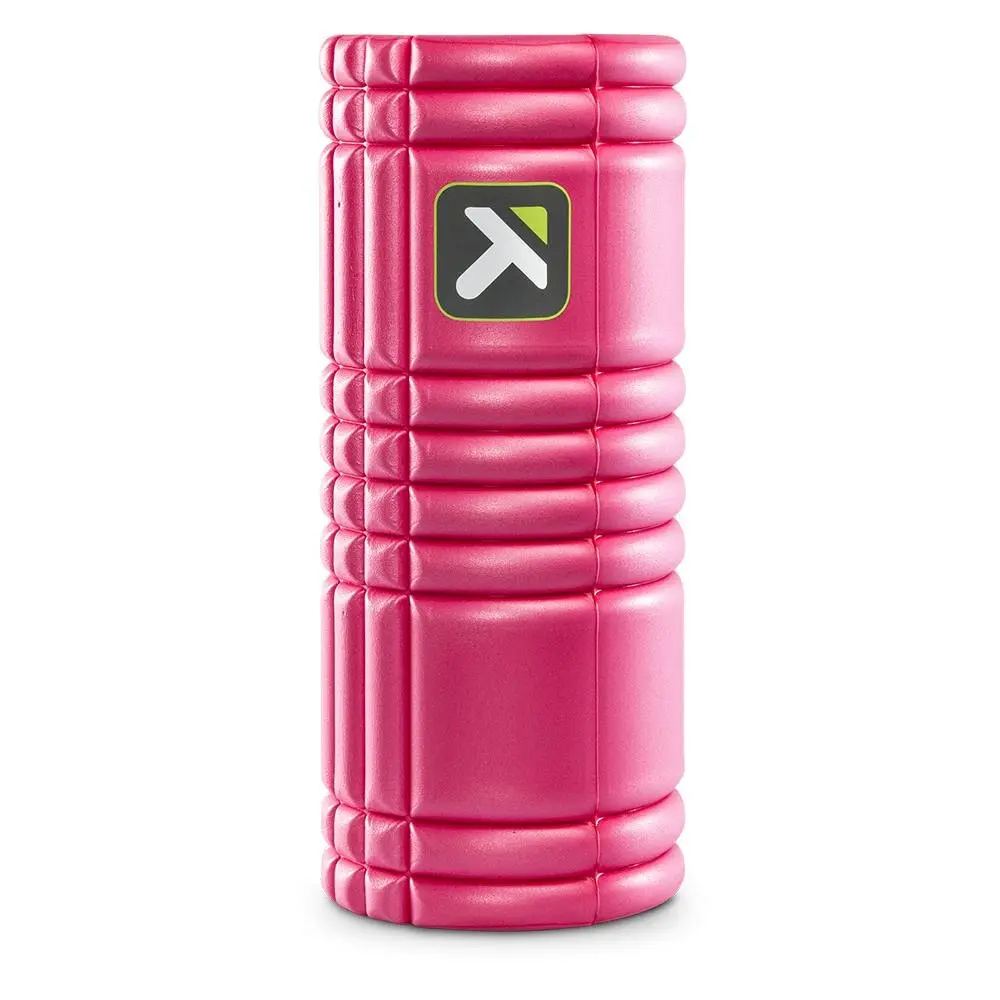 TriggerPoint GRID 1.0 Foam Self Massaging Exercise Workout Roller Size 13in Pink - Sports & Outdoor