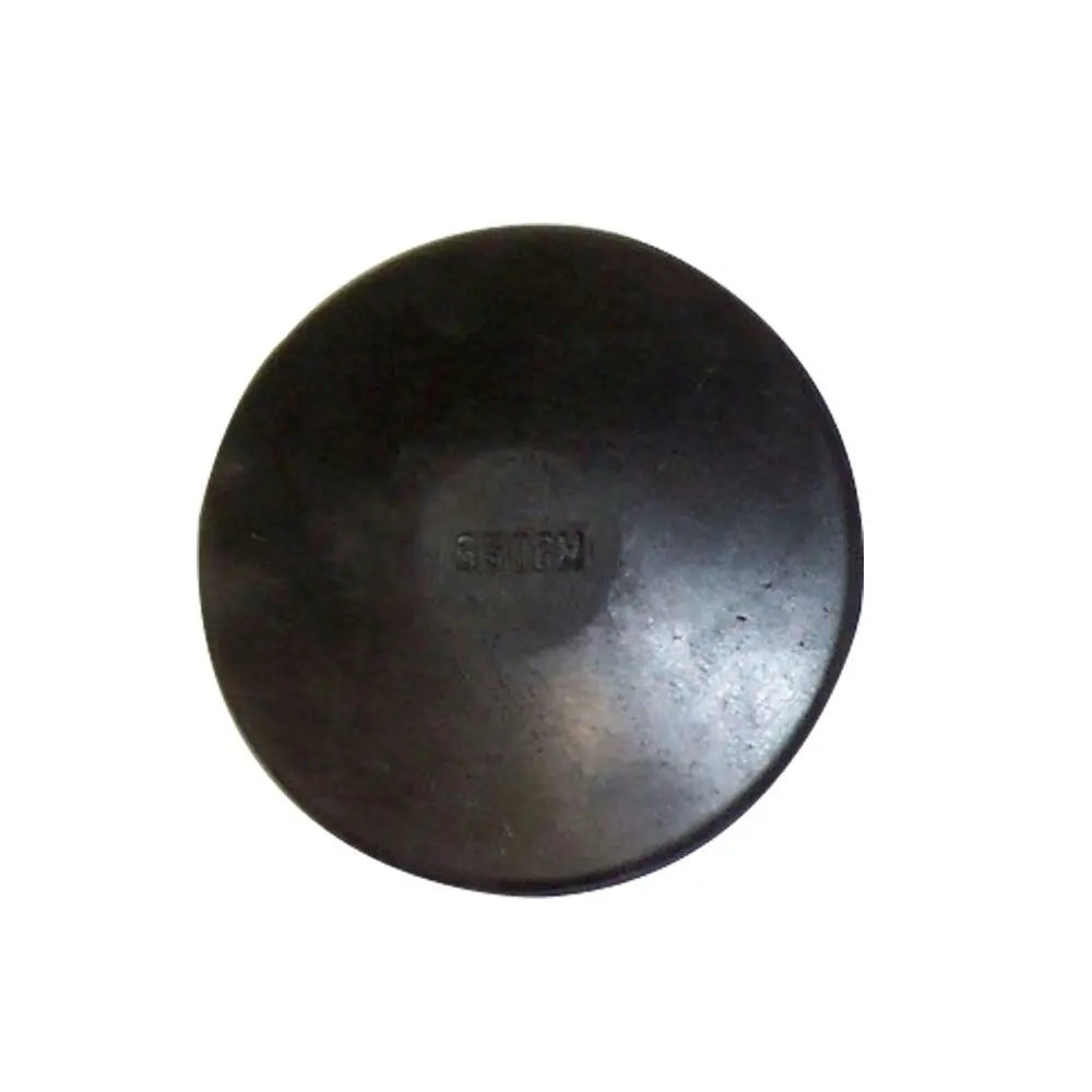 Regent 350mg Rubber Discus Track & Field Training Equipment Throw Disk Black - Sports & Outdoor