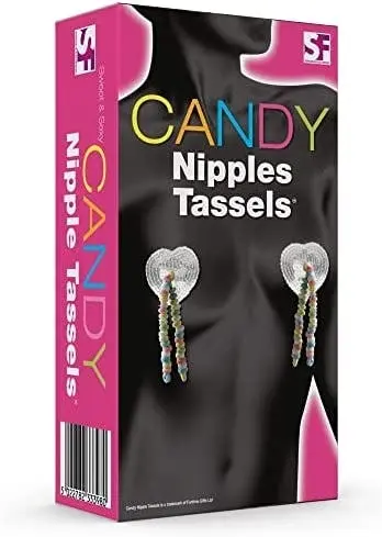 Spencer and Fleetwood Ltd Womens Sexy Candy Nipple Tassles Tassles Edible Underwear - Groceries